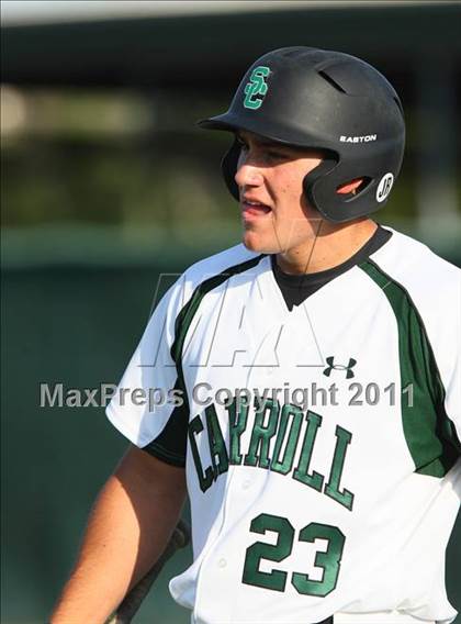 Thumbnail 1 in Carroll @ Plano East (5A Region 1 Bi-District Playoffs) photogallery.