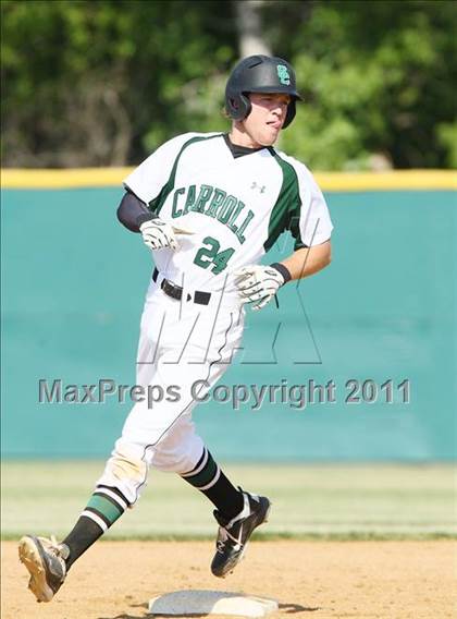 Thumbnail 2 in Carroll @ Plano East (5A Region 1 Bi-District Playoffs) photogallery.