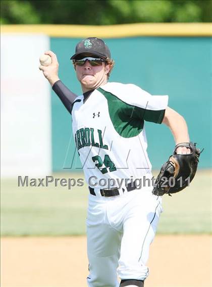 Thumbnail 3 in Carroll @ Plano East (5A Region 1 Bi-District Playoffs) photogallery.