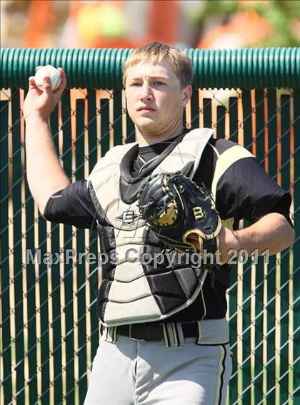 Thumbnail 2 in Carroll @ Plano East (5A Region 1 Bi-District Playoffs) photogallery.