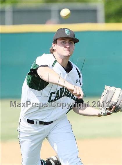 Thumbnail 3 in Carroll @ Plano East (5A Region 1 Bi-District Playoffs) photogallery.