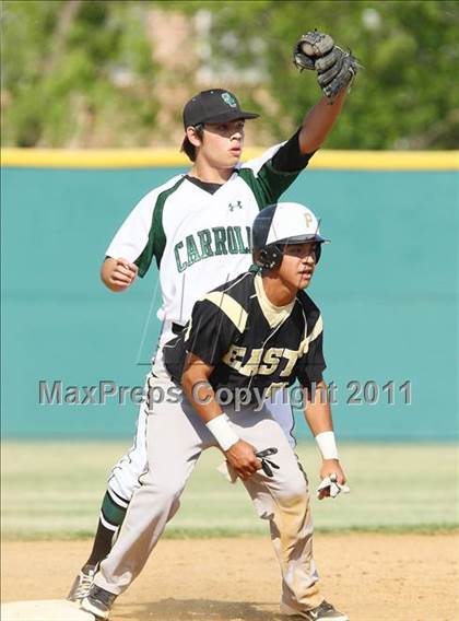 Thumbnail 3 in Carroll @ Plano East (5A Region 1 Bi-District Playoffs) photogallery.