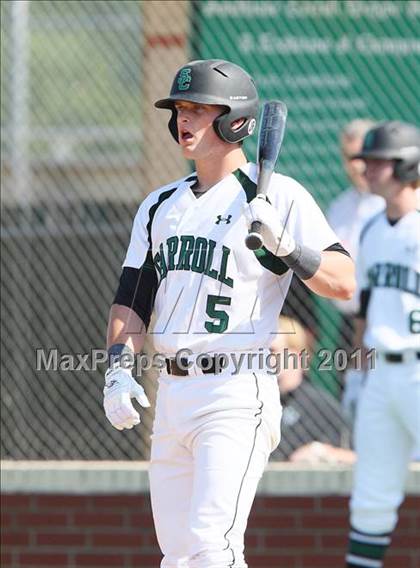 Thumbnail 3 in Carroll @ Plano East (5A Region 1 Bi-District Playoffs) photogallery.