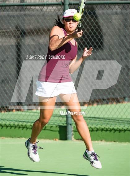 Thumbnail 3 in University vs. Arcadia (CIF SoCal Regional Girls Tennis Championships) photogallery.