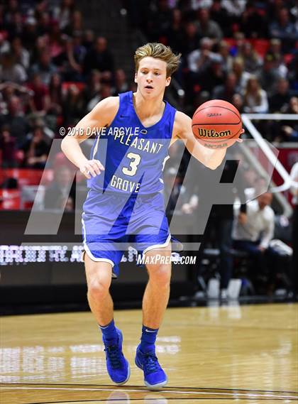 Thumbnail 3 in Pleasant Grove vs. Lone Peak (UHSAA 6A Final) photogallery.