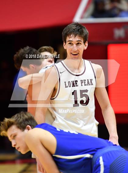 Thumbnail 3 in Pleasant Grove vs. Lone Peak (UHSAA 6A Final) photogallery.