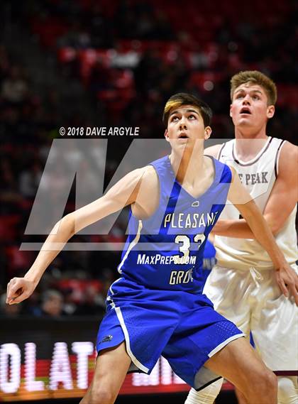 Thumbnail 1 in Pleasant Grove vs. Lone Peak (UHSAA 6A Final) photogallery.