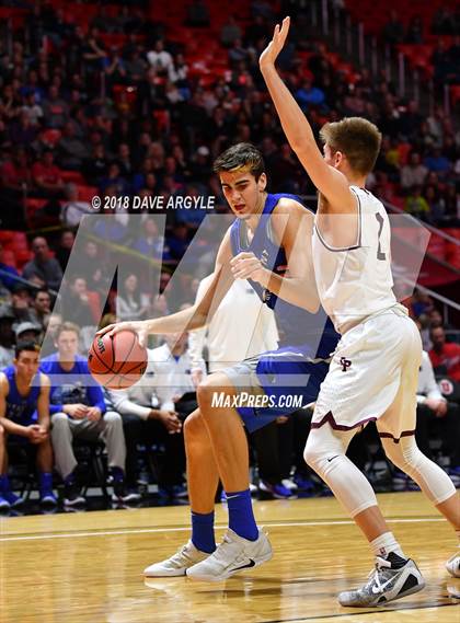 Thumbnail 1 in Pleasant Grove vs. Lone Peak (UHSAA 6A Final) photogallery.