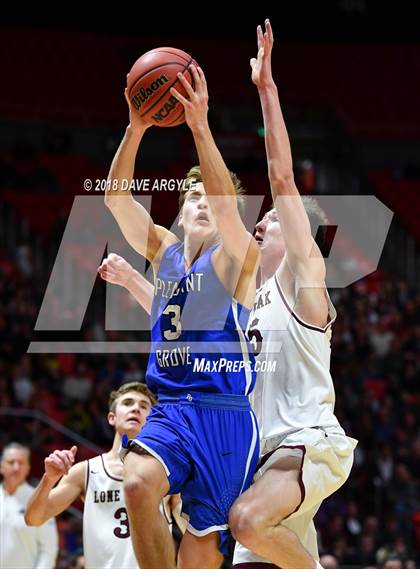 Thumbnail 1 in Pleasant Grove vs. Lone Peak (UHSAA 6A Final) photogallery.