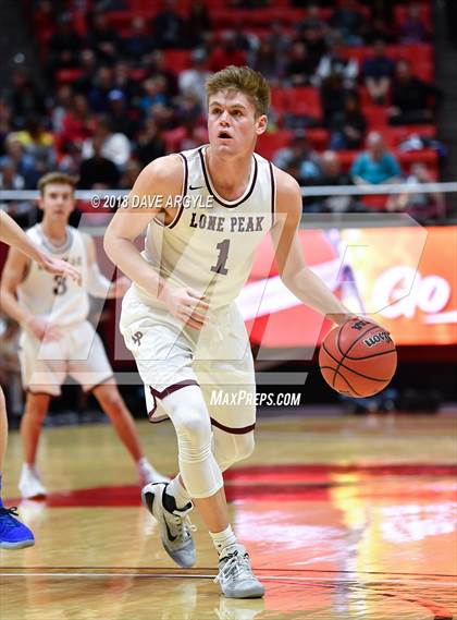 Thumbnail 3 in Pleasant Grove vs. Lone Peak (UHSAA 6A Final) photogallery.