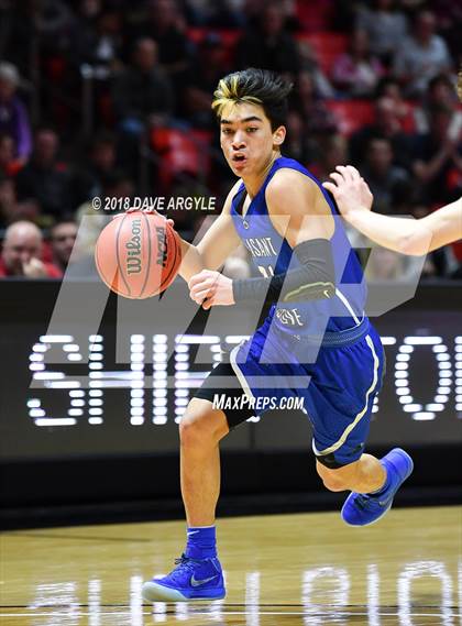 Thumbnail 1 in Pleasant Grove vs. Lone Peak (UHSAA 6A Final) photogallery.
