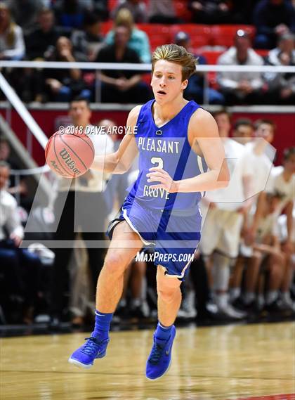 Thumbnail 2 in Pleasant Grove vs. Lone Peak (UHSAA 6A Final) photogallery.