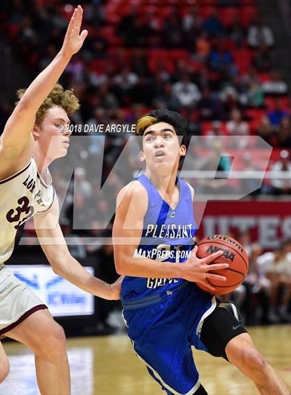 Thumbnail 2 in Pleasant Grove vs. Lone Peak (UHSAA 6A Final) photogallery.