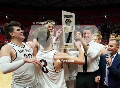 Thumbnail 1 in Pleasant Grove vs. Lone Peak (UHSAA 6A Final) photogallery.