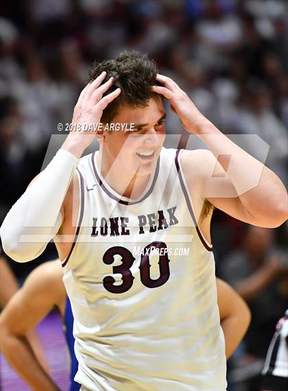 Thumbnail 3 in Pleasant Grove vs. Lone Peak (UHSAA 6A Final) photogallery.