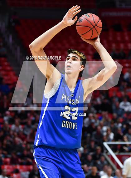 Thumbnail 1 in Pleasant Grove vs. Lone Peak (UHSAA 6A Final) photogallery.