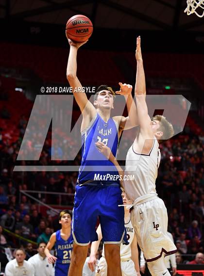 Thumbnail 2 in Pleasant Grove vs. Lone Peak (UHSAA 6A Final) photogallery.