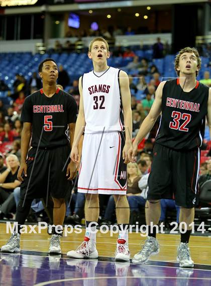 Thumbnail 1 in Monte Vista vs Centennial (CIF State D1 Final) photogallery.