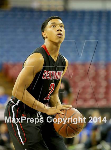 Thumbnail 3 in Monte Vista vs Centennial (CIF State D1 Final) photogallery.