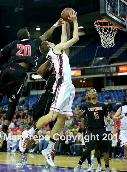 Thumbnail 1 in Monte Vista vs Centennial (CIF State D1 Final) photogallery.