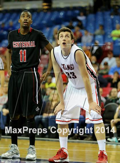 Thumbnail 2 in Monte Vista vs Centennial (CIF State D1 Final) photogallery.