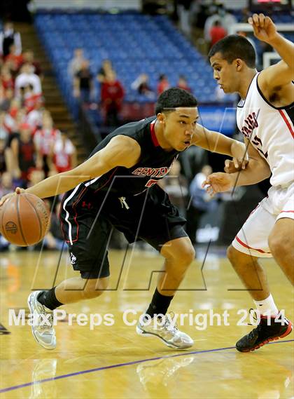 Thumbnail 2 in Monte Vista vs Centennial (CIF State D1 Final) photogallery.