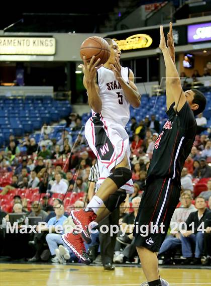 Thumbnail 1 in Monte Vista vs Centennial (CIF State D1 Final) photogallery.