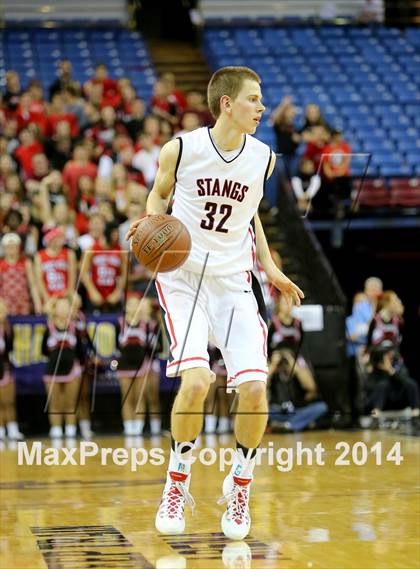 Thumbnail 2 in Monte Vista vs Centennial (CIF State D1 Final) photogallery.