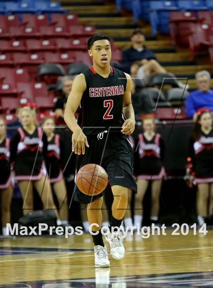Thumbnail 3 in Monte Vista vs Centennial (CIF State D1 Final) photogallery.
