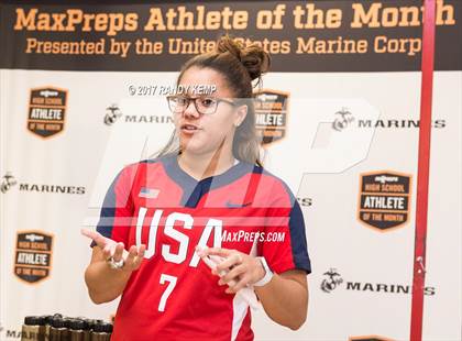 Thumbnail 2 in Marines H.S. Female Athlete of the Month - Samantha Henderson photogallery.