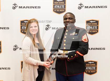 Thumbnail 2 in Marines H.S. Female Athlete of the Month - Samantha Henderson photogallery.