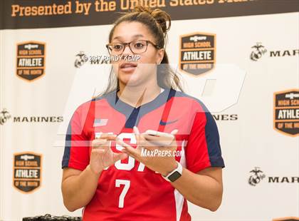 Thumbnail 1 in Marines H.S. Female Athlete of the Month - Samantha Henderson photogallery.