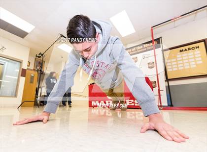 Thumbnail 1 in Marines H.S. Female Athlete of the Month - Samantha Henderson photogallery.