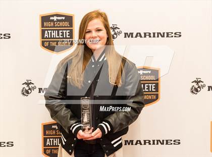 Thumbnail 2 in Marines H.S. Female Athlete of the Month - Samantha Henderson photogallery.