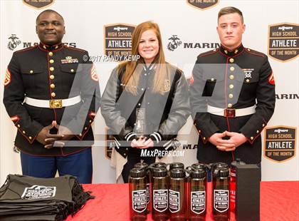 Thumbnail 1 in Marines H.S. Female Athlete of the Month - Samantha Henderson photogallery.