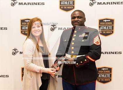 Thumbnail 1 in Marines H.S. Female Athlete of the Month - Samantha Henderson photogallery.
