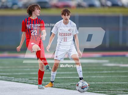 Thumbnail 2 in Hebron Christian Academy vs Sandy Creek (GHSA 3A Second Round) photogallery.