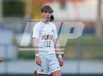Thumbnail 2 in Hebron Christian Academy vs Sandy Creek (GHSA 3A Second Round) photogallery.