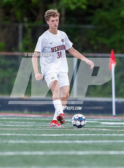 Thumbnail 2 in Hebron Christian Academy vs Sandy Creek (GHSA 3A Second Round) photogallery.