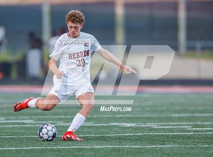 Thumbnail 3 in Hebron Christian Academy vs Sandy Creek (GHSA 3A Second Round) photogallery.