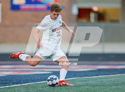 Thumbnail 2 in Hebron Christian Academy vs Sandy Creek (GHSA 3A Second Round) photogallery.