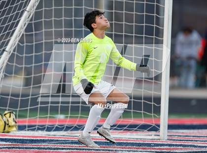 Thumbnail 2 in Hebron Christian Academy vs Sandy Creek (GHSA 3A Second Round) photogallery.