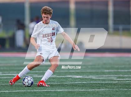 Thumbnail 1 in Hebron Christian Academy vs Sandy Creek (GHSA 3A Second Round) photogallery.