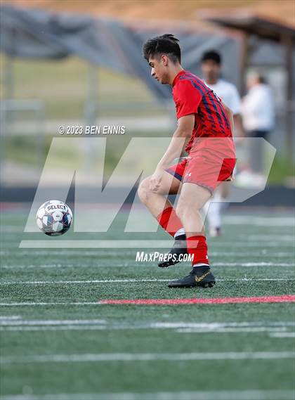 Thumbnail 3 in Hebron Christian Academy vs Sandy Creek (GHSA 3A Second Round) photogallery.