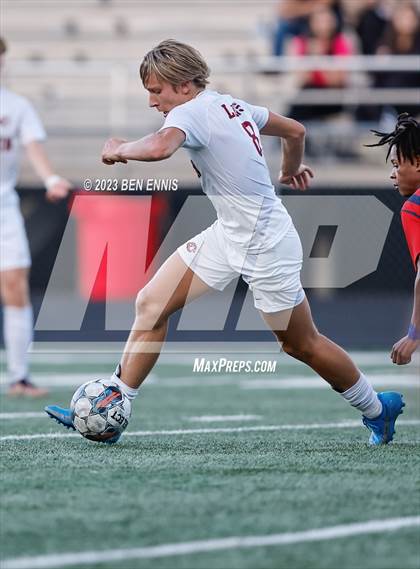 Thumbnail 3 in Hebron Christian Academy vs Sandy Creek (GHSA 3A Second Round) photogallery.