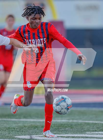 Thumbnail 2 in Hebron Christian Academy vs Sandy Creek (GHSA 3A Second Round) photogallery.