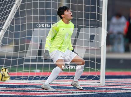 Thumbnail 1 in Hebron Christian Academy vs Sandy Creek (GHSA 3A Second Round) photogallery.