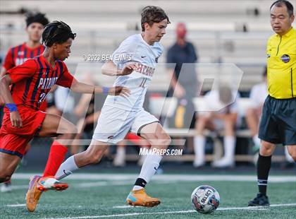 Thumbnail 2 in Hebron Christian Academy vs Sandy Creek (GHSA 3A Second Round) photogallery.