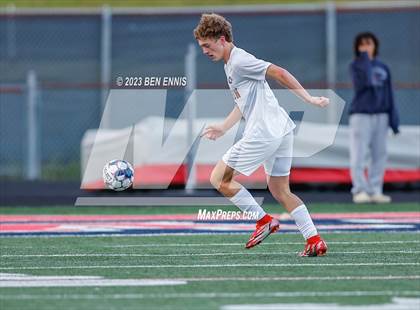 Thumbnail 2 in Hebron Christian Academy vs Sandy Creek (GHSA 3A Second Round) photogallery.