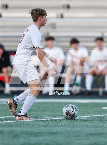 Thumbnail 3 in Hebron Christian Academy vs Sandy Creek (GHSA 3A Second Round) photogallery.
